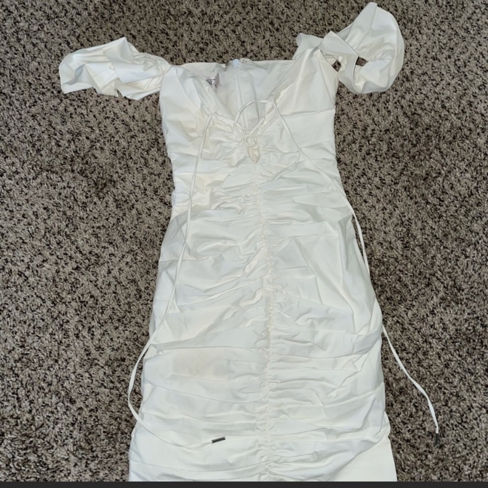 House of cb ruffle dress